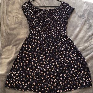 Adorable Xhiliration A Line Floral Dress Mini